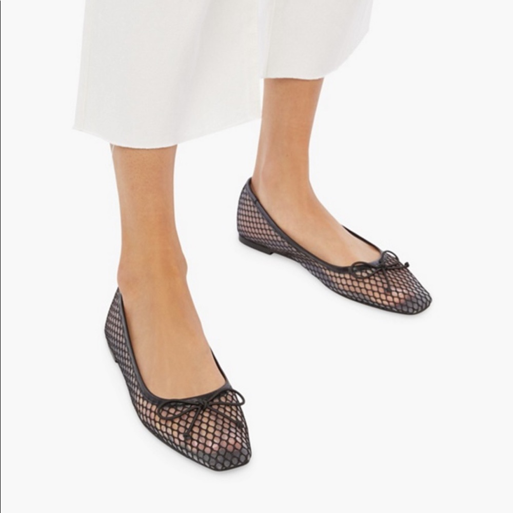 Light pink flats